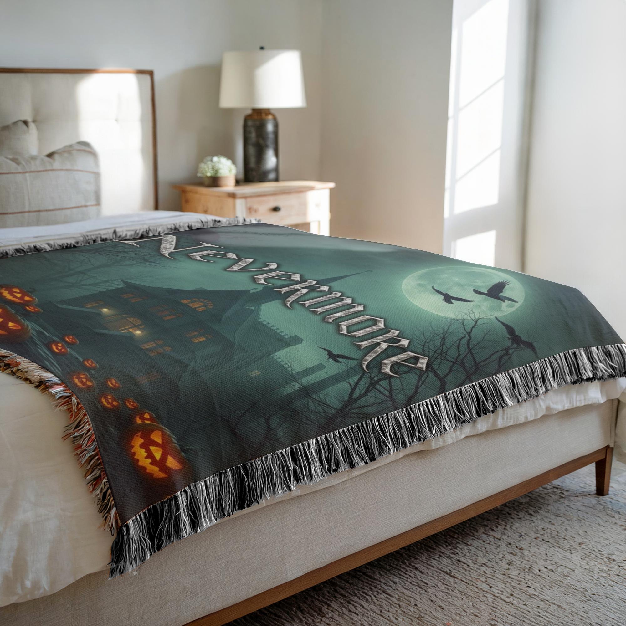 Woven Halloween blanket_52x37_Photo